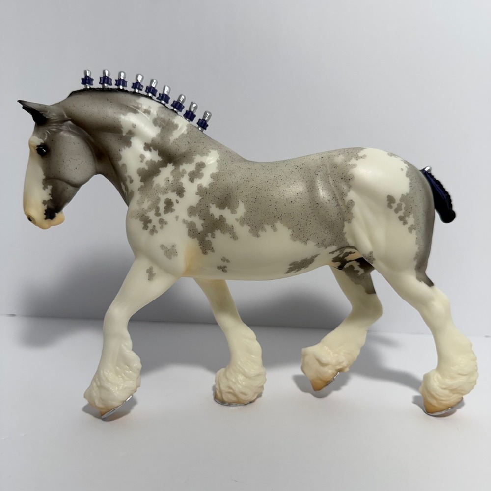 Breyer Benelli Breyerfest 2020 Store Special Matte Blue Roan Pinto